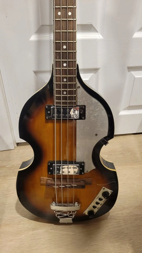 $400 Bixby Contemporary Violin Bass - Sunburst - photo 3