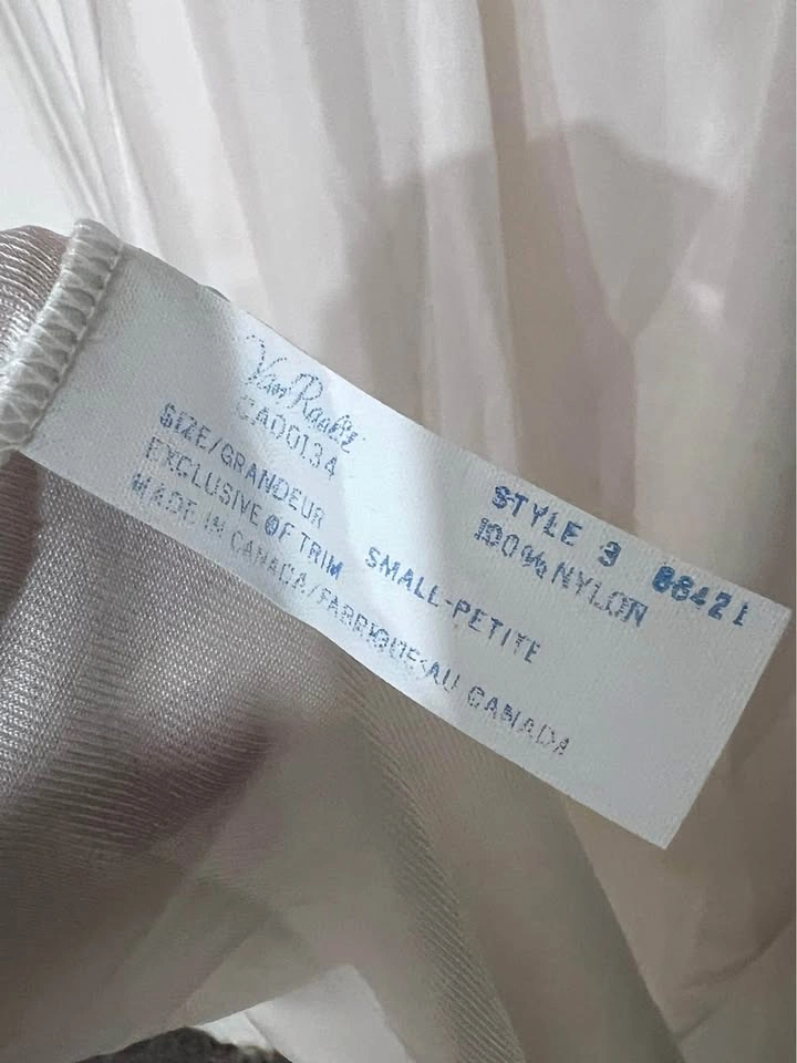 Vintage White Nightgown - NWT 1970s - photo 5