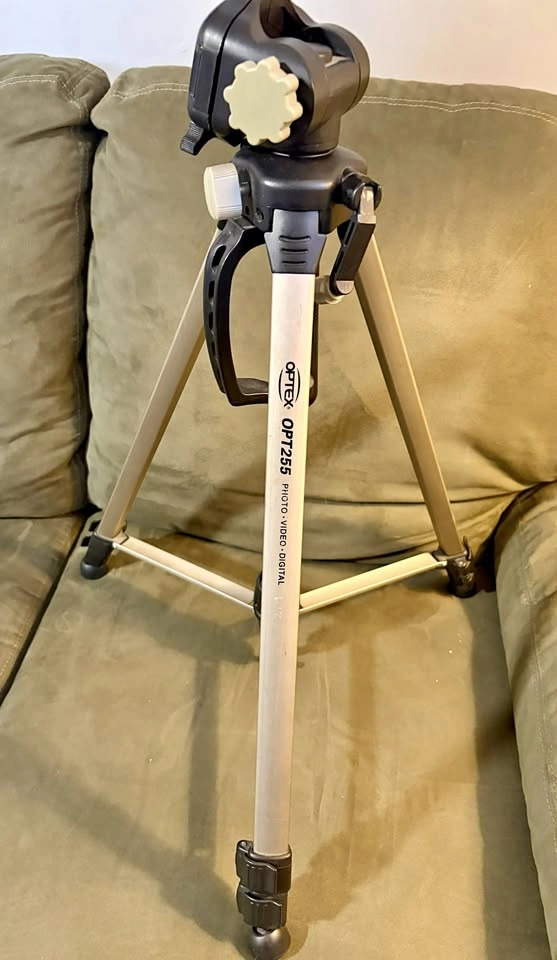 OPTEX Camera Tripod – Adjustable Photo/Video Stand