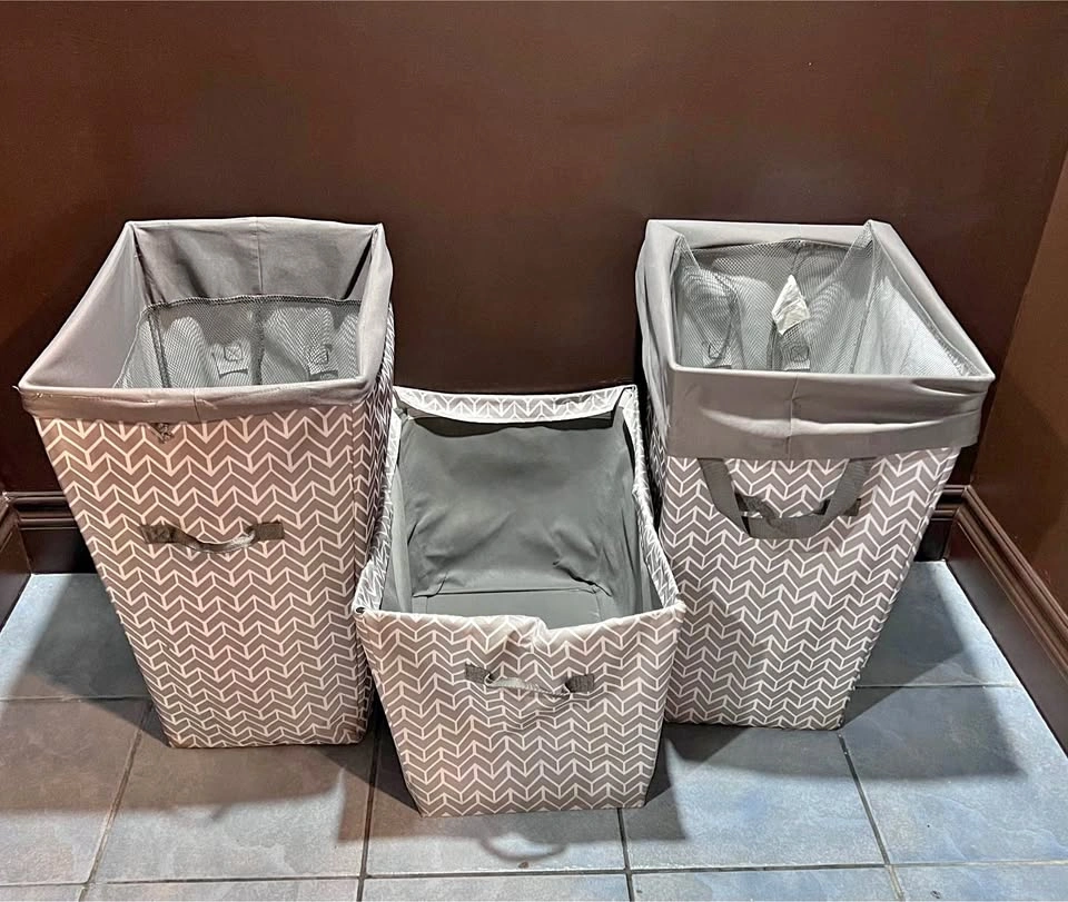 Laundry Basket Hampers 3pc