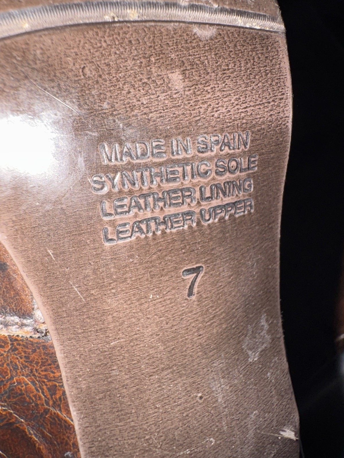 Steve Madden Y2K Leather Rabbit Fur Knee Boots 6.5 - photo 3