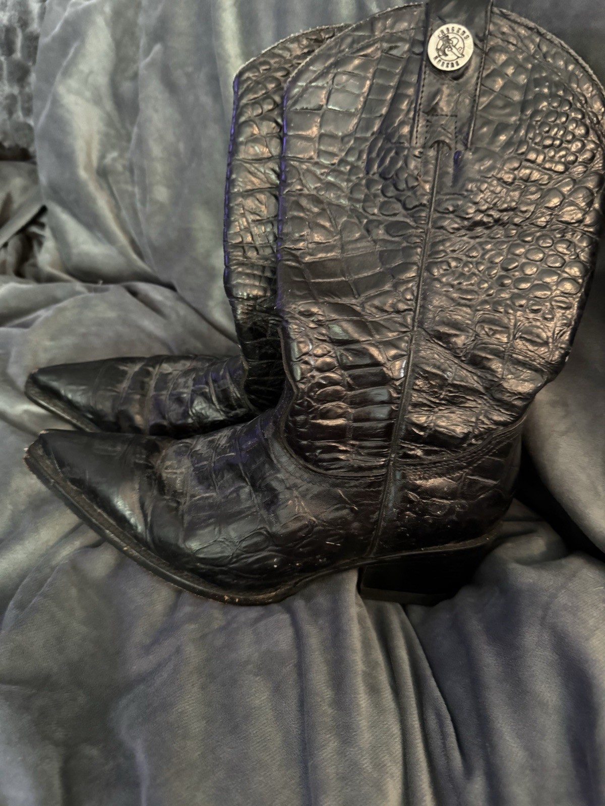 Handmade Crocodile Cowboy Boots - Roger's