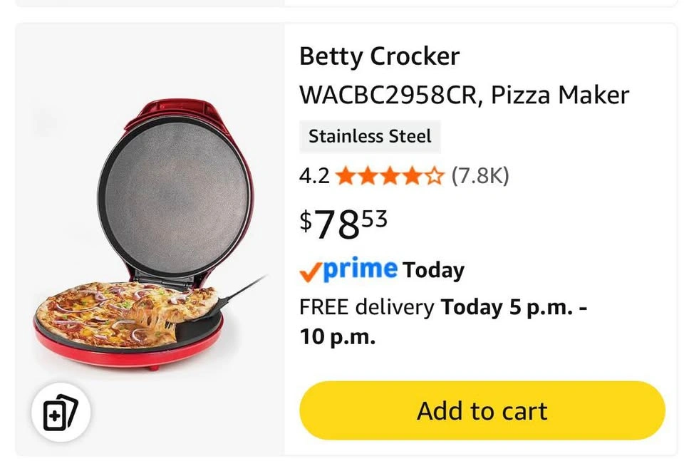 Betty Crocker Electric Pizza Cooker - Quick & Easy-KID FRIENDLY! - photo 5