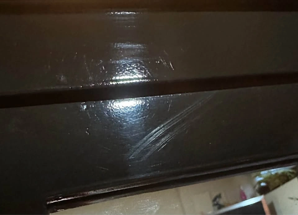 Black Mirrored Accent Cabinet - photo 4
