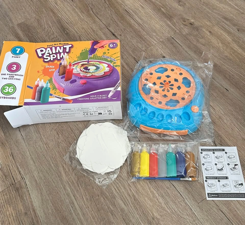 NEW Paint Spin Art Machine for Kids 6+ - photo 2