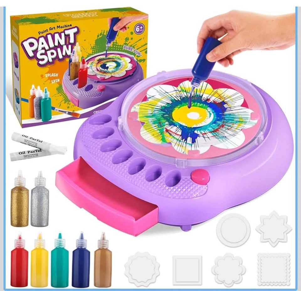 NEW Paint Spin Art Machine for Kids 6+ - photo 3