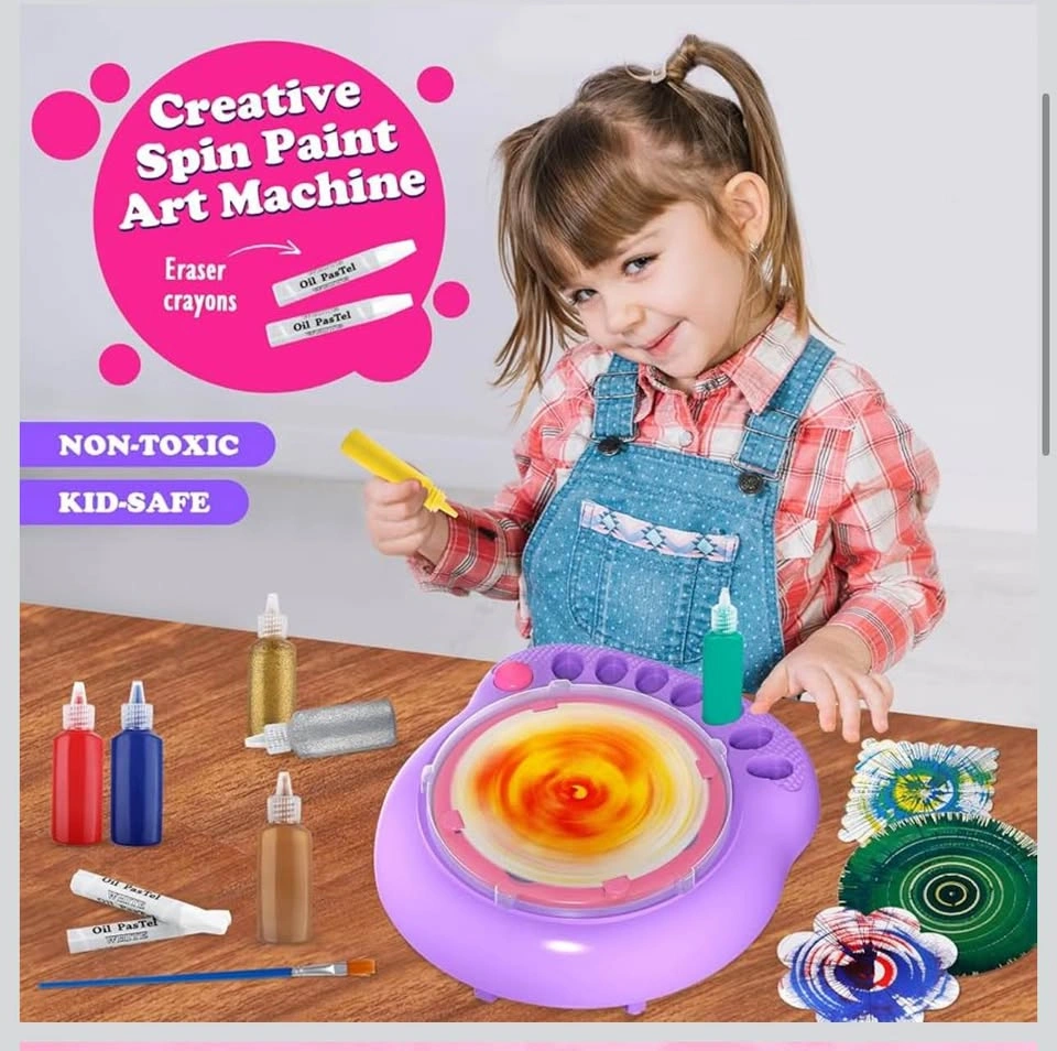 NEW Paint Spin Art Machine for Kids 6+ - photo 4