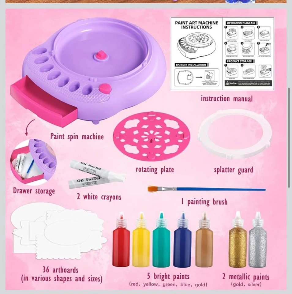 NEW Paint Spin Art Machine for Kids 6+ - photo 5
