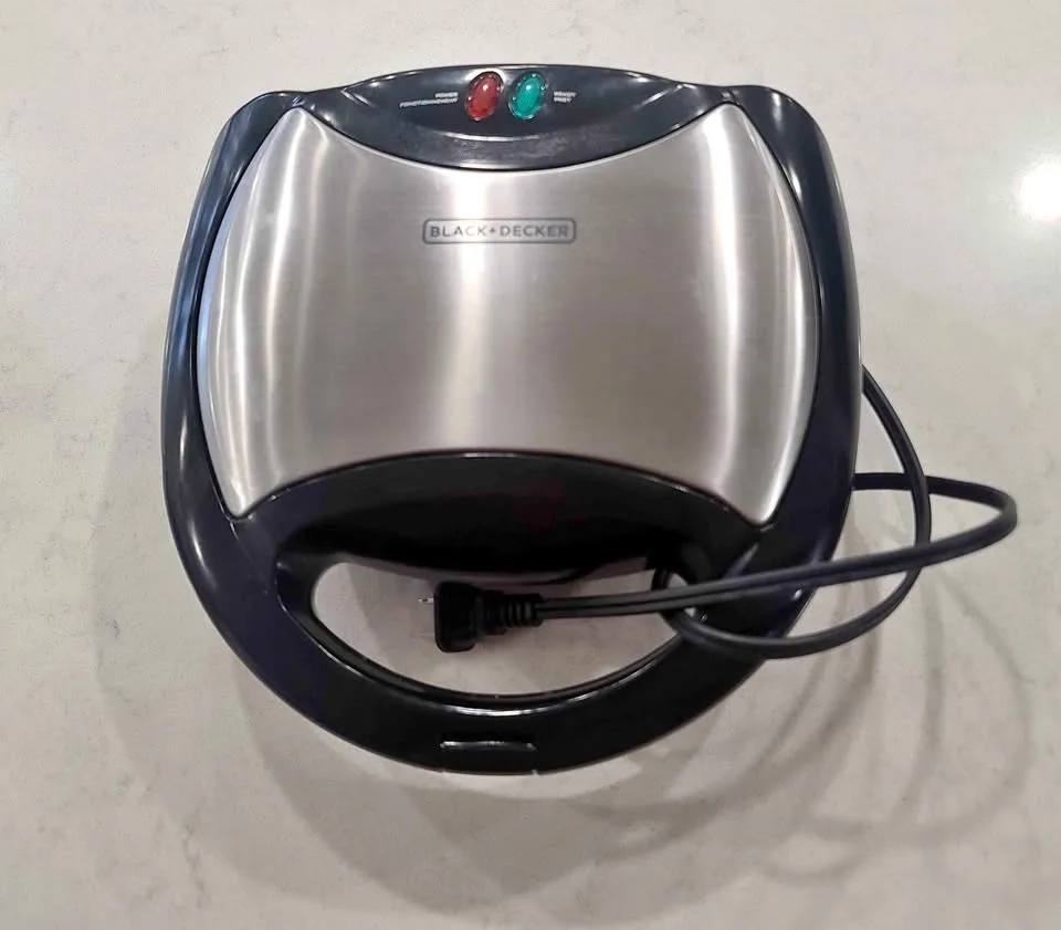 BLACK+DECKER All In One Grill: Waffle Maker, Panini Press, Grill