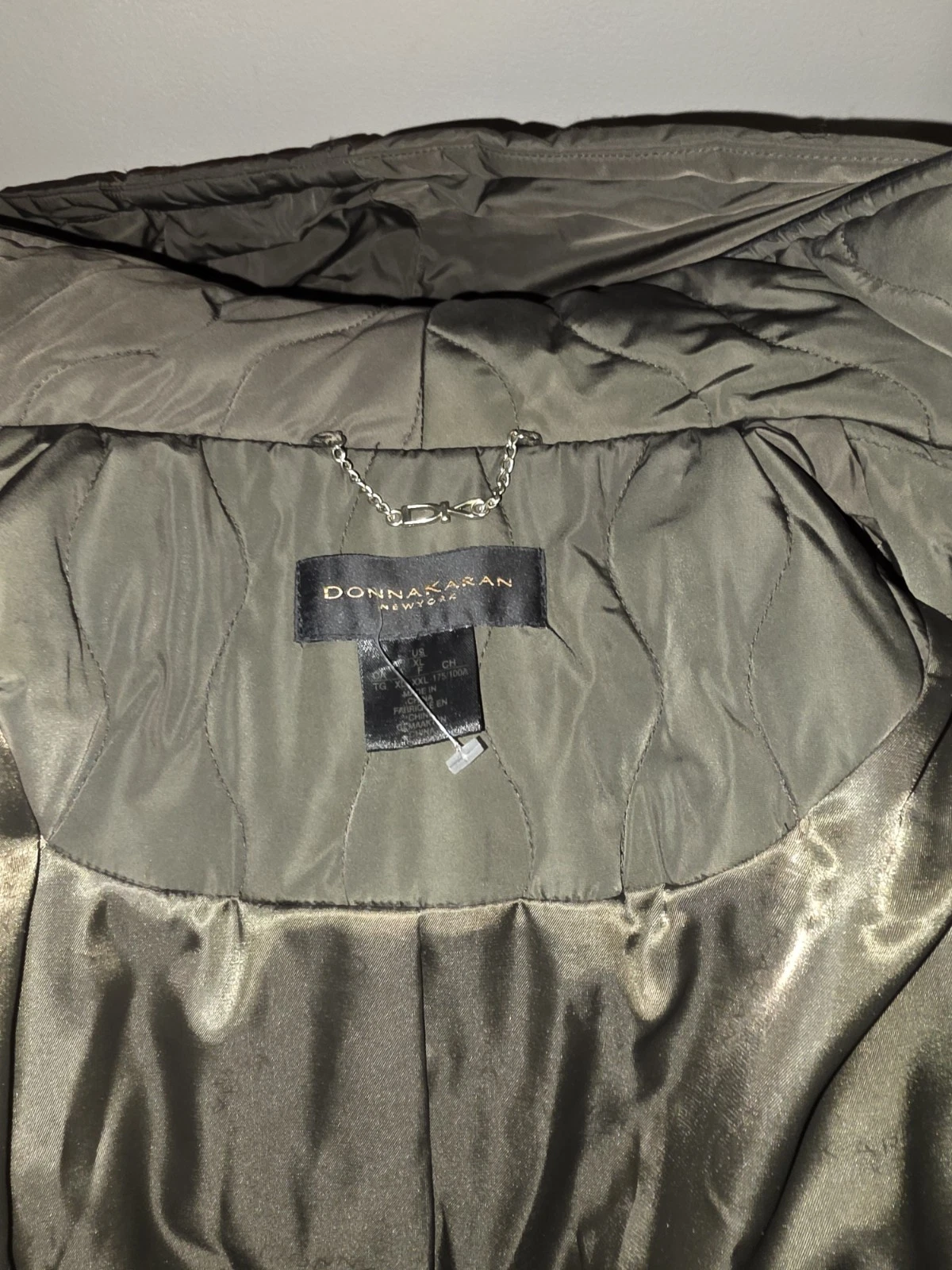 Donna Karan DKNY Women's Winter Coat XL Army Green - photo 5