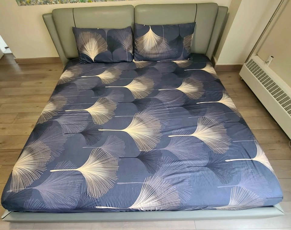 King Size Upholstered Bed Frame