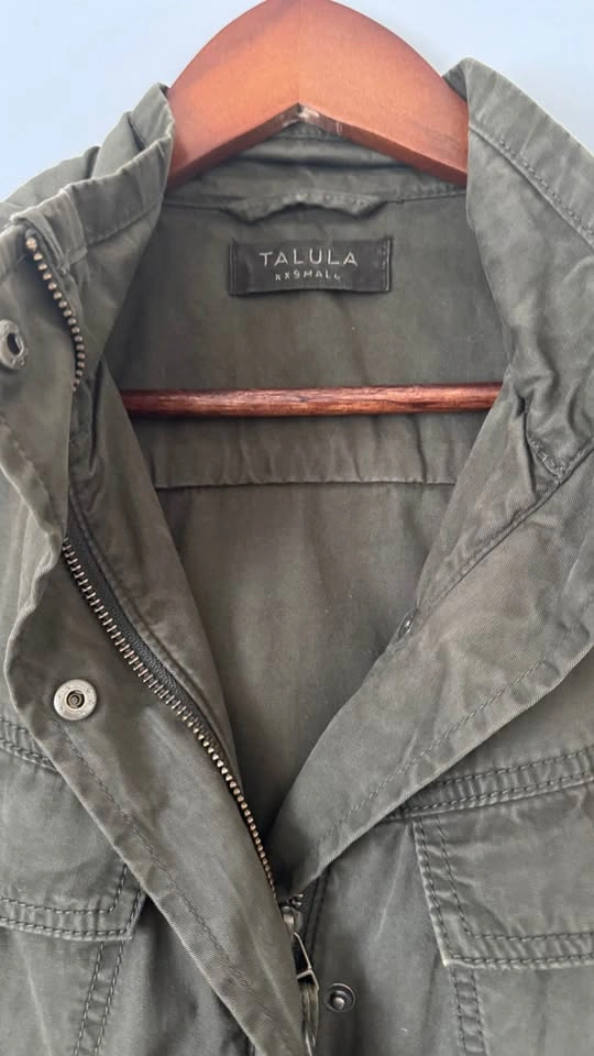 Aritzia Talula Green Cargo Jacket - photo 2