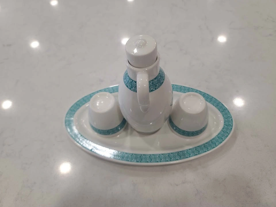 Ceramic Serving Set with Tray, Jug & Cups - photo 3