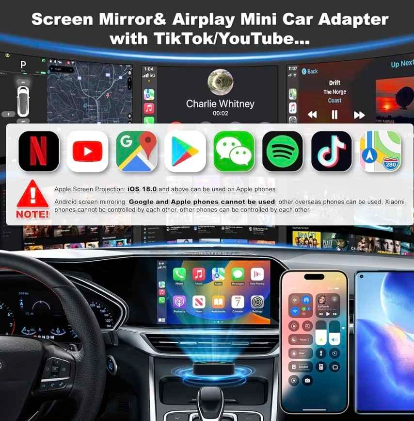 Upgraded Wireless CarPlay Adapter 2026 - photo 2