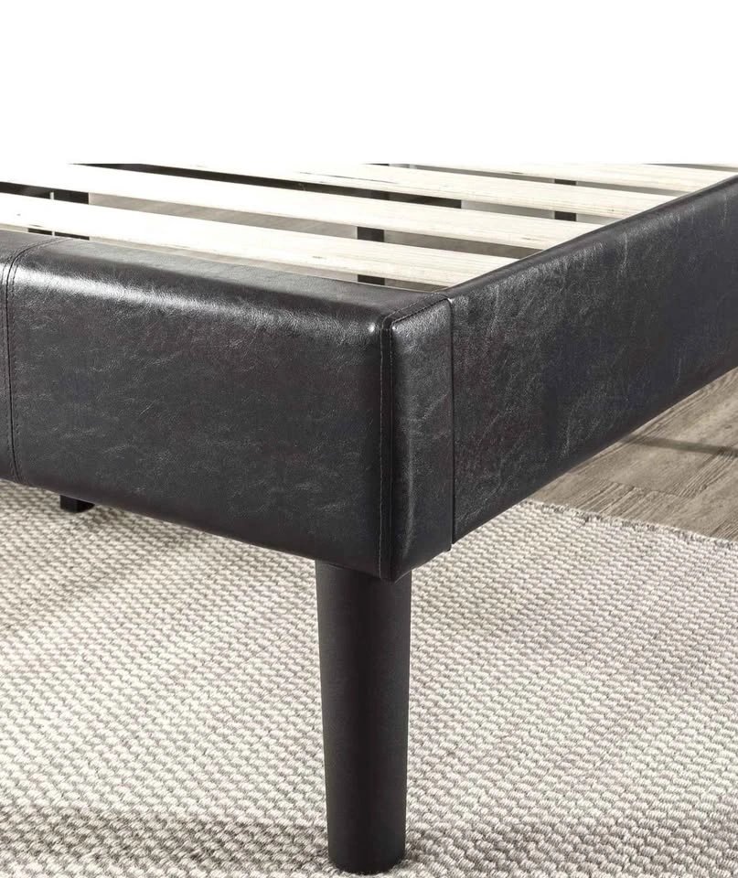 Zinus Deluxe Faux Leather Platform Bed Twin - photo 5
