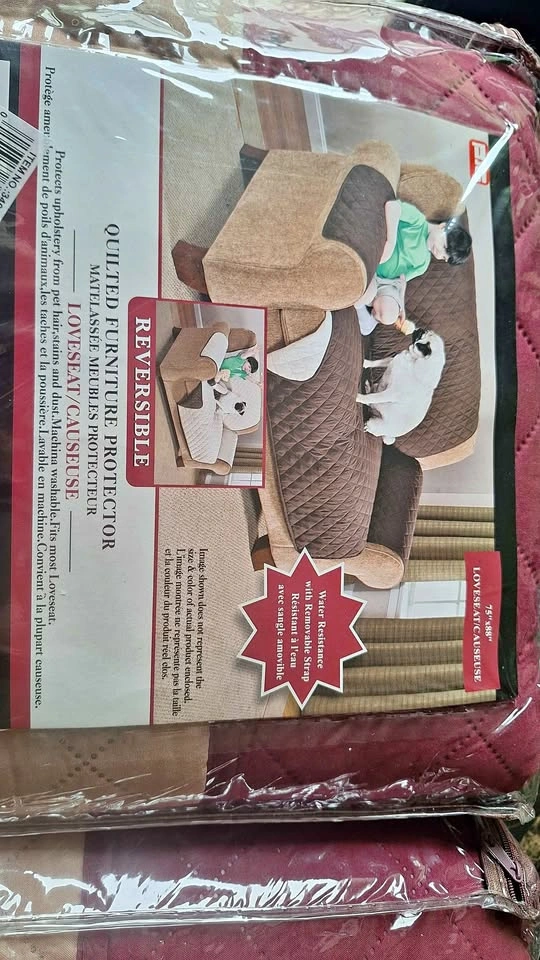 Quilted Sofa Covers - Loveseat & Sofa Sizes
