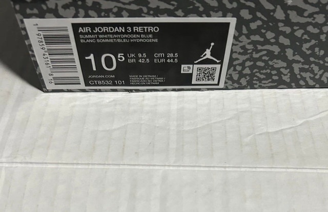 Air Jordan 3 Lucky Shorts Size 10.5 - photo 5