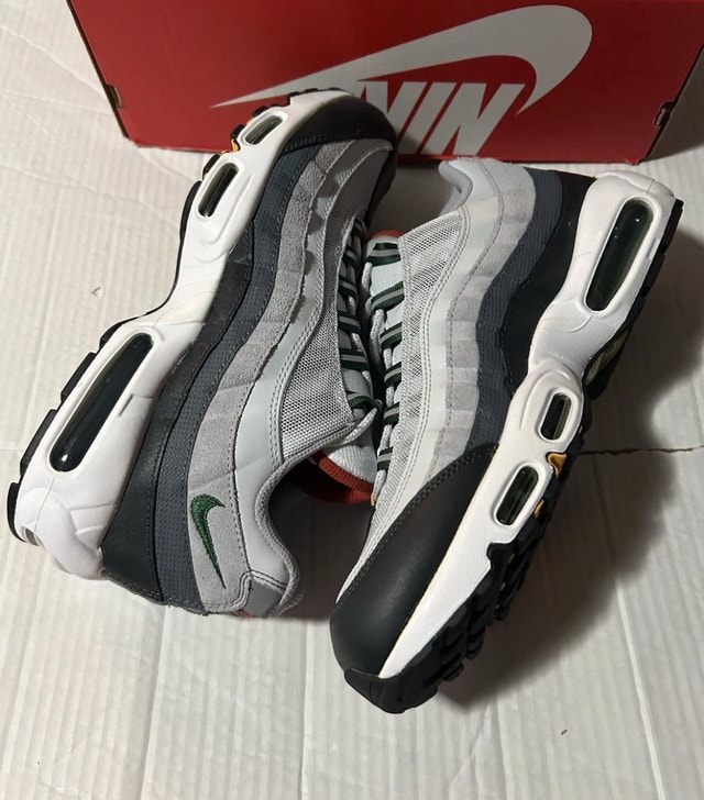 Nike Air Max 95 Pure Platinum Gorge Green Size 12