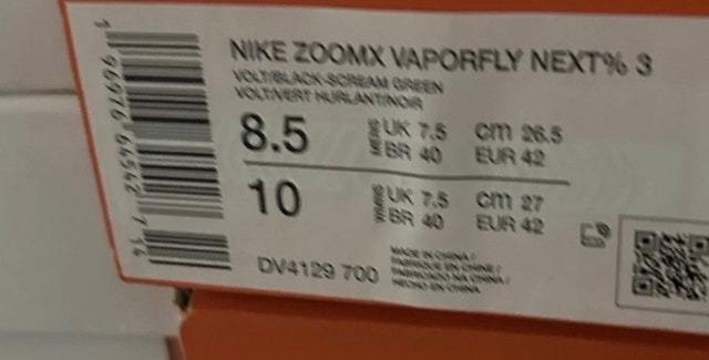 Nike Zoom Vaporfly Next%3 Fast Pack Brand New In Box - photo 4