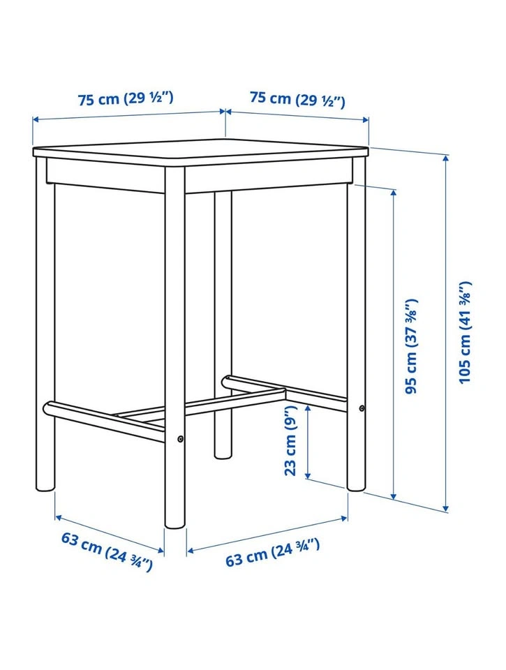 IKEA RÖNNINGE Bar Table - photo 3