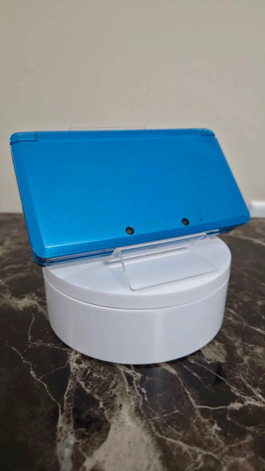 Light Blue Modded 3DS | Vaporeon C-Pad & Lens | 32GB SD | hShop - photo 5