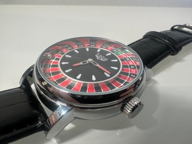 Lige Roulette Watch With Black Strap - photo 2