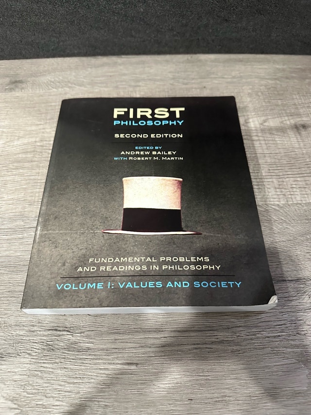 PHILOSOPHY SECOND EDITION ANDREW BAILEY WITH ROBERT M. MART