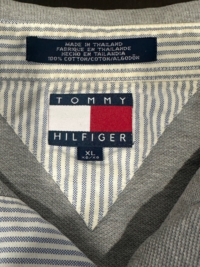 Vintage Tommy Hilfiger Collared Golf Shirt XL - photo 3