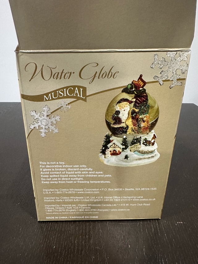 Christmas water snow globe - photo 3