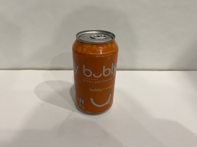 Sealed Empty Bubly Can Super Rare - photo 2