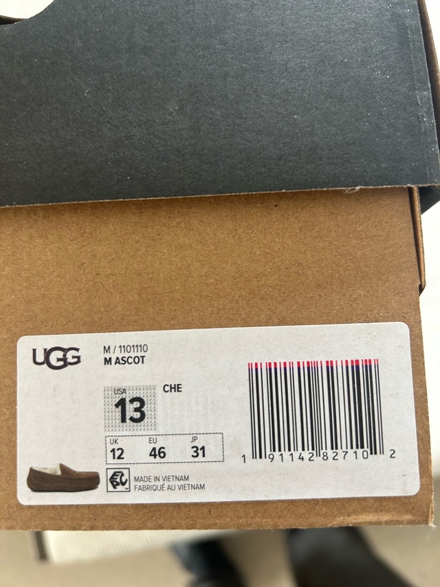 Ugg Men’s Ascot Slippers - Size 13 - photo 2