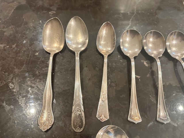 Assorted Silver Plated Spoons - photo 2