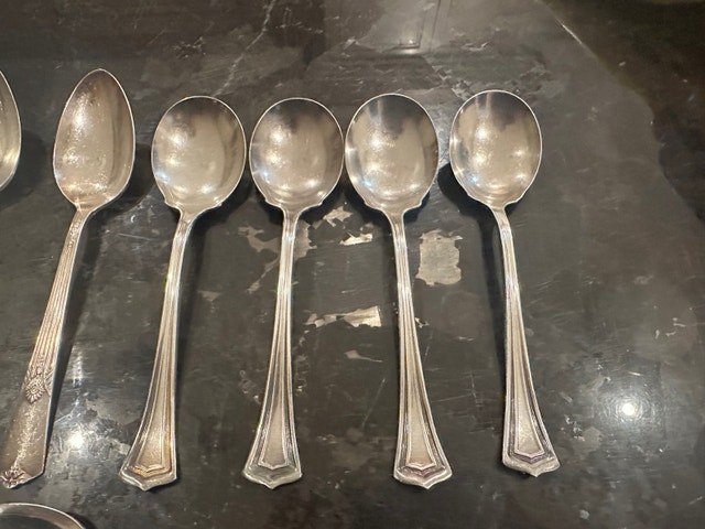 Assorted Silver Plated Spoons - photo 3