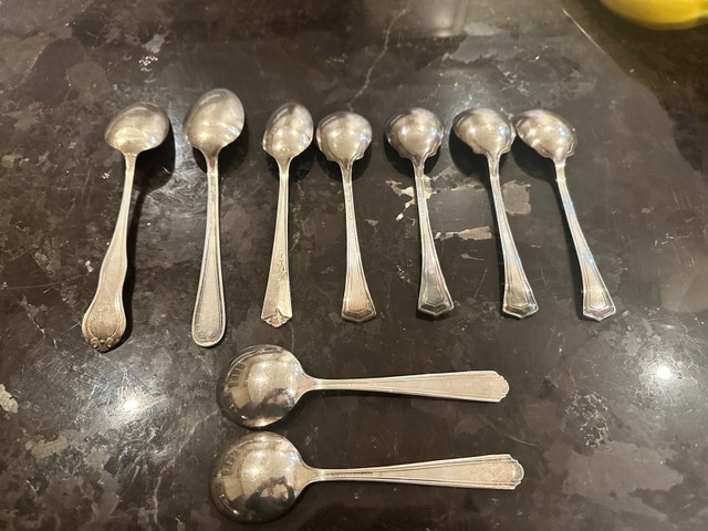 Assorted Silver Plated Spoons - photo 5