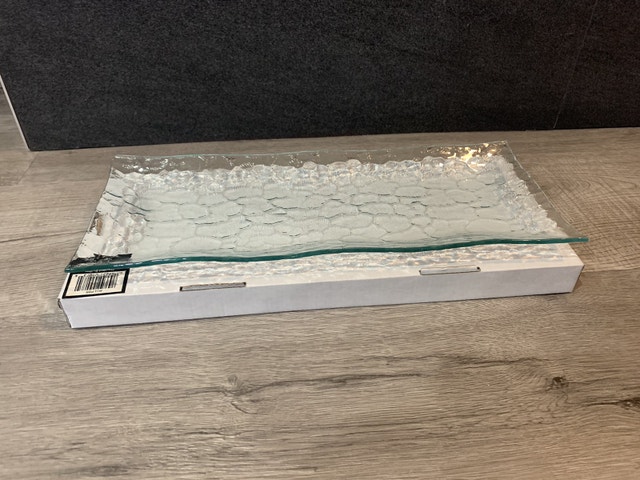 Patterned Glass Serving Trey - photo 3