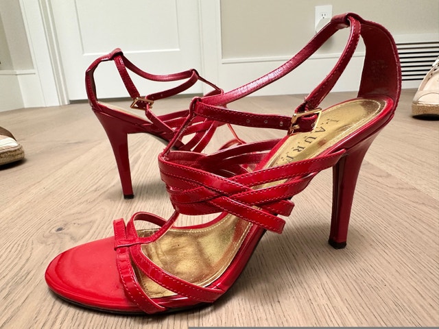 Women's Size 6 Red Ralph Lauren High Heel Shoes - photo 2