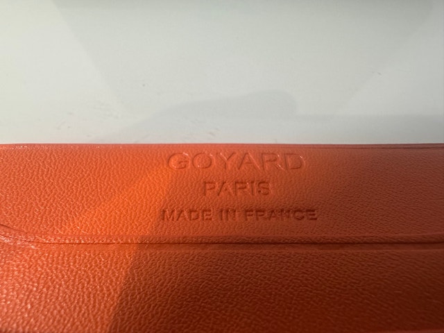 Brown/Orange Men’s Designer Card Holder Wallet - photo 3