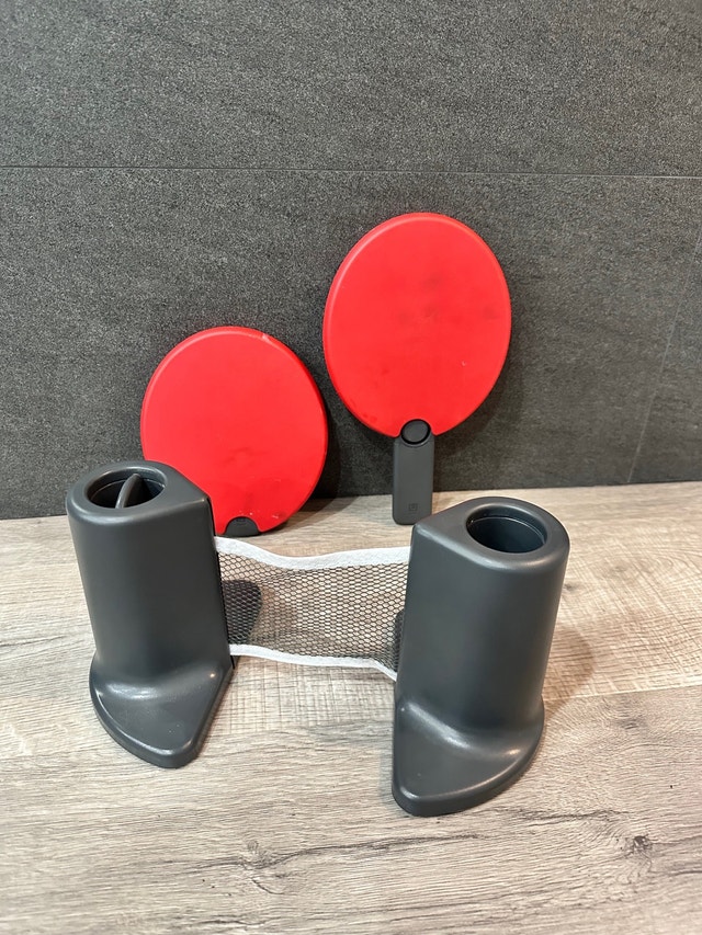 Portable ping pong set