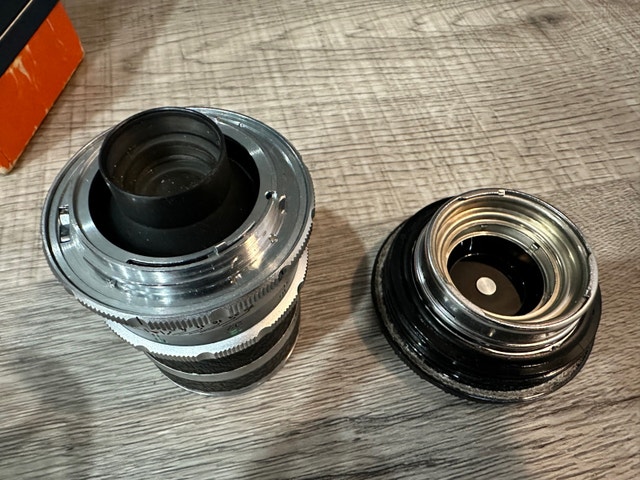 Vintage AGFA COLOR TELELINEAR 135mm F/3.5 AMBIFLEX Lens - photo 5