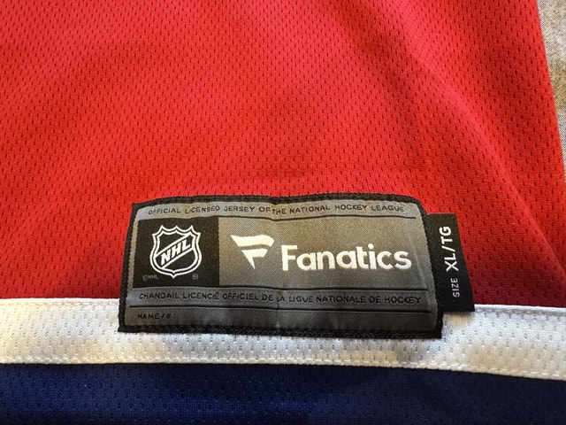 Brand New XL Montreal Canadian Official Game Jersey Blank Back - photo 3