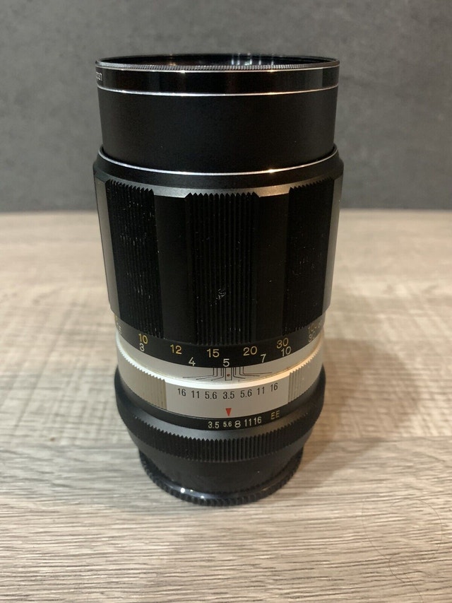 Vintage KONICA HEXANON 135mm F/3.5 AR Mount Telephoto Lens - photo 3