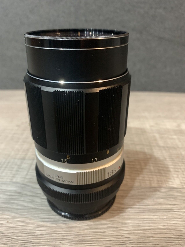 Vintage KONICA HEXANON 135mm F/3.5 AR Mount Telephoto Lens - photo 5