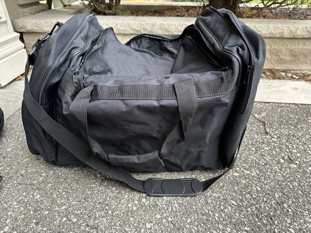 Large Black Duffle Bag - photo 4