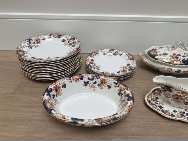 Vintage Losol Ware Tokio Late Mayers Dining Set 1893 - photo 2