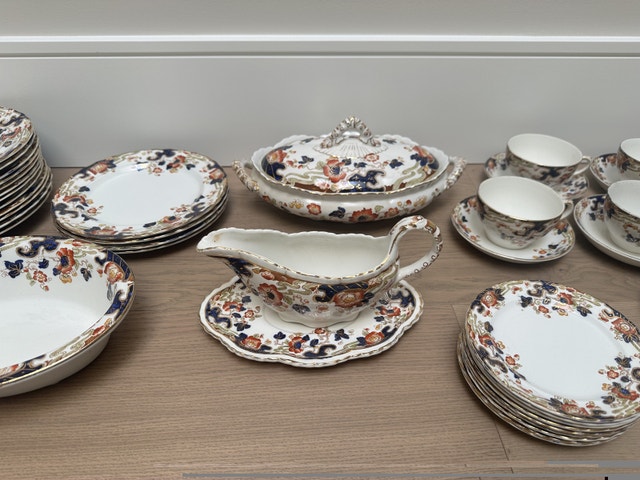 Vintage Losol Ware Tokio Late Mayers Dining Set 1893 - photo 3