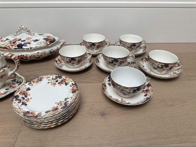 Vintage Losol Ware Tokio Late Mayers Dining Set 1893 - photo 4