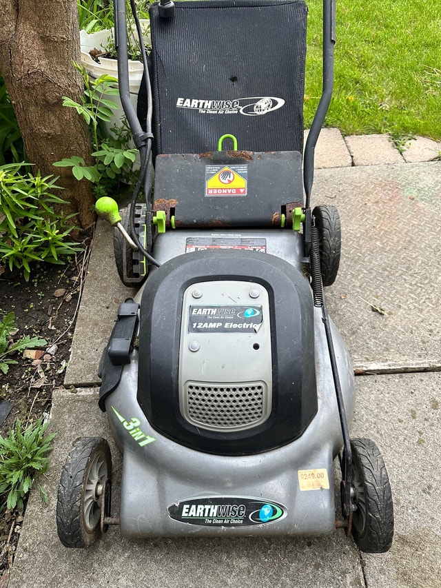 Earthwise 12amp Electric Corded Lawn Mower - photo 2