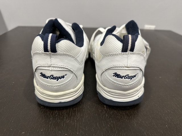White Men’s Size 11 Mac Gregor Classic Running shoes - photo 2