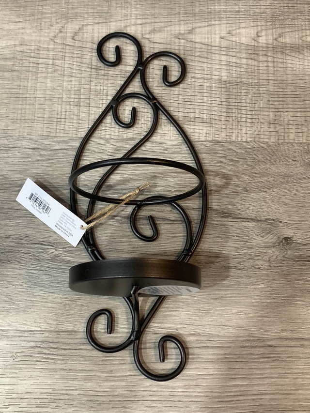 Metal Candle Holder Sconce - photo 2