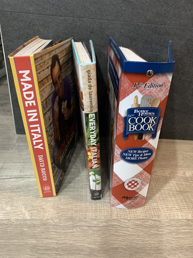 Three Cooking Books